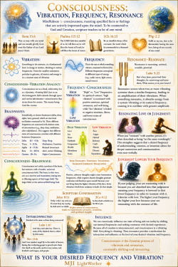 Consciousness Vibration Frequency Resonance