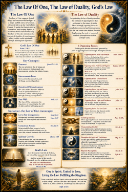 The Law Of One The Law Of Duality Gods Law