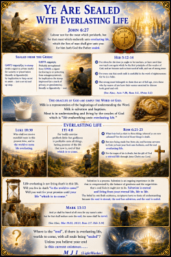 Ye Are Sealed With Everlasting Life